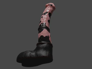 Print Ready Horse Penis Mold 3D Model