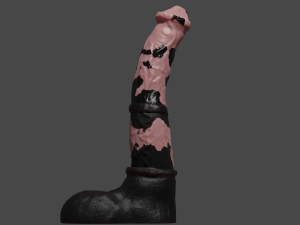 Print Ready Horse Penis Mold Modelo 3D