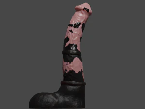 Print Ready Horse Penis Mold 3D Model