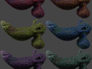 Fantasy Aboloth Demon Penis Rigged Modelo 3D