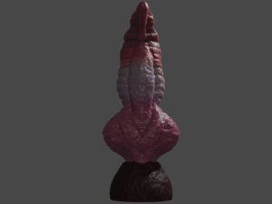 Monster Dog Penis Sextoy Rigged Modèle 3D