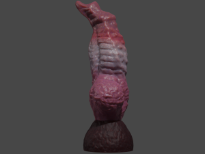 Monster Dog Penis Sextoy Rigged Modèle 3D