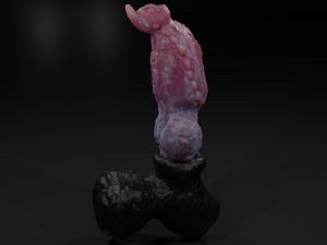 Werewolf Penis Sextoy Rigged with Mold included 3D 模型