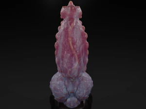 Werewolf Penis Sextoy Rigged with Mold included 3D Model