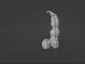 Killian Dog Penis Sextoy Rigged 3Dモデル