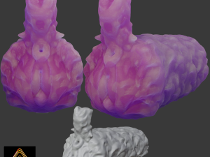 Furry Fleshlight Sextoy 3D Model
