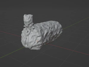 Furry Fleshlight Sextoy 3D Model