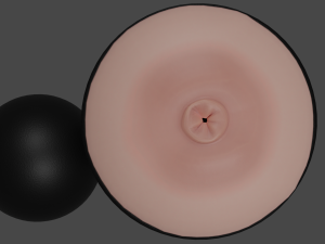 Fleshlight lowpoly Sextoy 3Dモデル