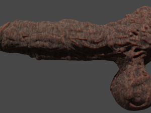 Elemental Terran Penis Sextoy Rigged Modello 3D