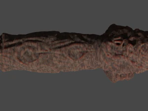 Elemental Terran Penis Sextoy Rigged 3D Model