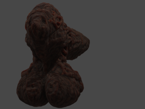 Elemental Terran Penis Sextoy Rigged Modello 3D