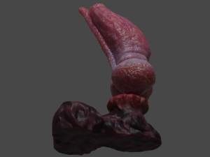 Fantasy Boris Dog Penis Sextoy Rigged Modello 3D