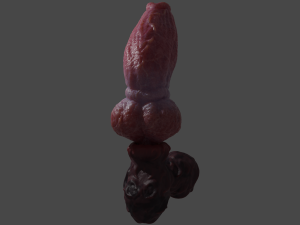 Fantasy Boris Dog Penis Sextoy Rigged Modello 3D