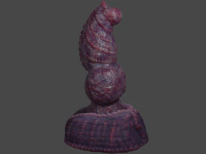 Drokillan Premium Dragon Pene Sextoy aparejado Modelo 3D