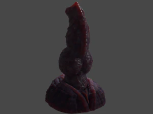 Drokillan Premium Dragon Pene Sextoy aparejado Modelo 3D