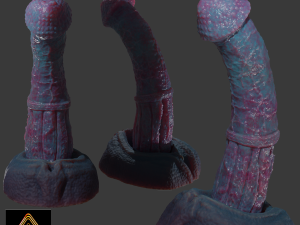 Vexmorath Dragon-Horse Penis Sextoy Rigged 3D Модель