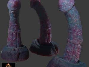 Sextoy de p&ecirc;nis Vexmorath Dragon-Horse equipado Modelo 3D