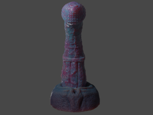 Vexmorath Dragon-Horse Penis Sextoy Rigged Modelo 3D