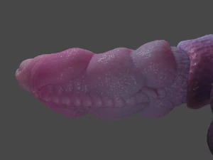 Nillo Dragon Penis Sextoy Rigged 3D Model