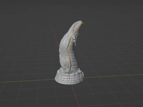 Labras Fantasy Dragon Penis Sextoy Rigged 3D Model