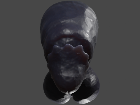 Grazzt Demon Penis Sextoy Rigged 3D Model