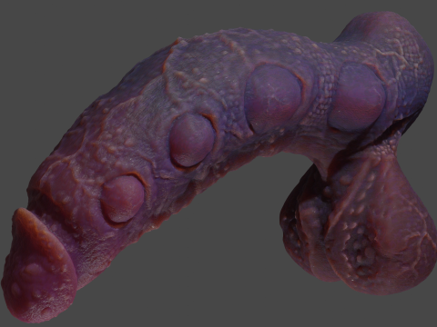 Fantasy Abyssal Demon Penis Rigged 3Dモデル