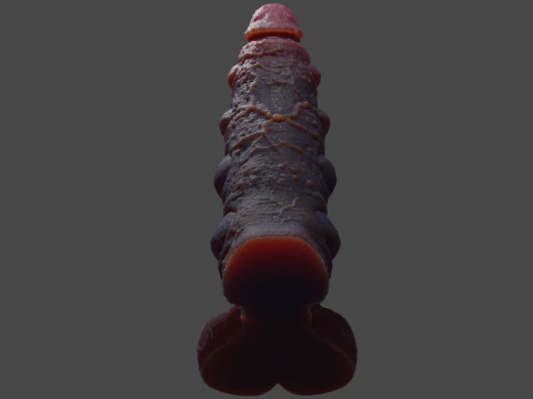 Fantasy Abyssal Demon Penis Rigged 3D Model