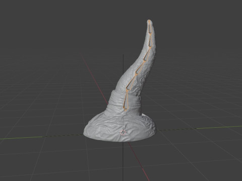Alien Tentacle Rigged Model 3D