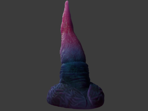 Alien Tentacle Rigged Model 3D