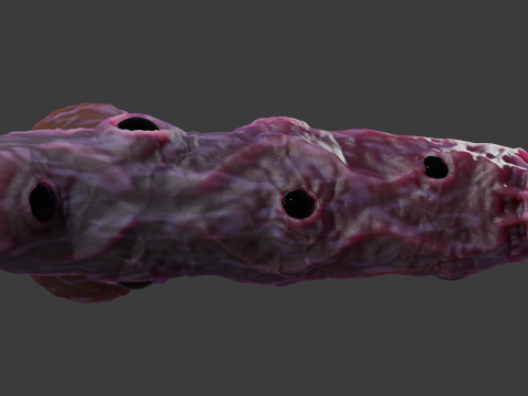 Eye Candy Demon Penis Sextoy Rigged 3D मॉडल