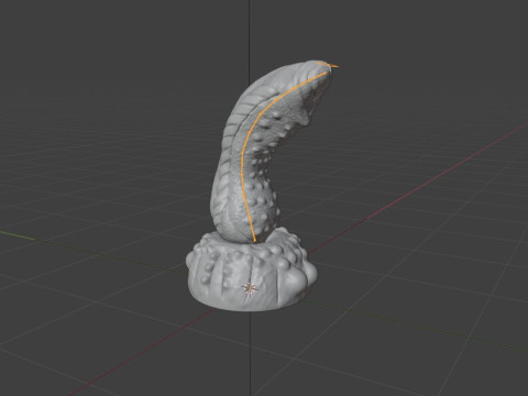Fantasy Fushian Dragon Penis Sextoy Rigged 3D Модель