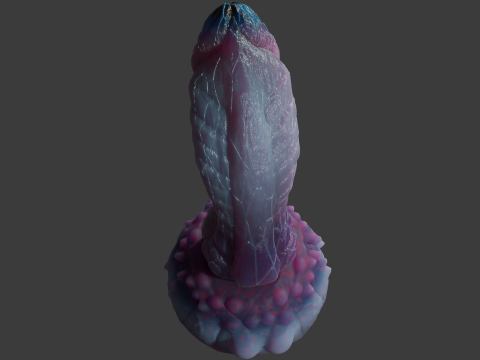Fantasy Fushian Dragon Penis Sextoy Rigged 3D Модель