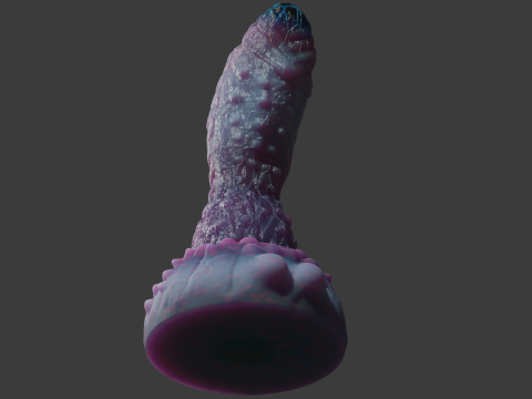 Fantasy Fushian Dragon Penis Sextoy Rigged 3D Модель