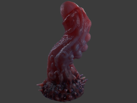 Jugran Penis Rigged 3D Model
