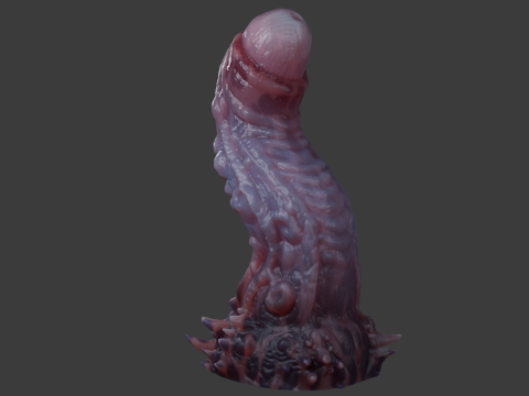 Jugran Penis Rigged 3D Model