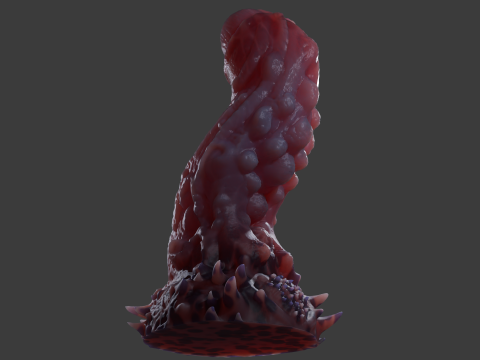 Jugran Penis Rigged 3D Model