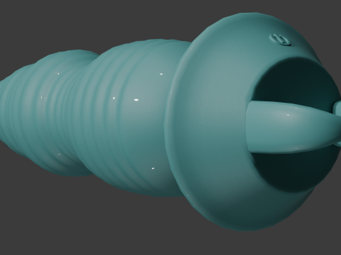 Low poly Drilldo Plug 3D Модель