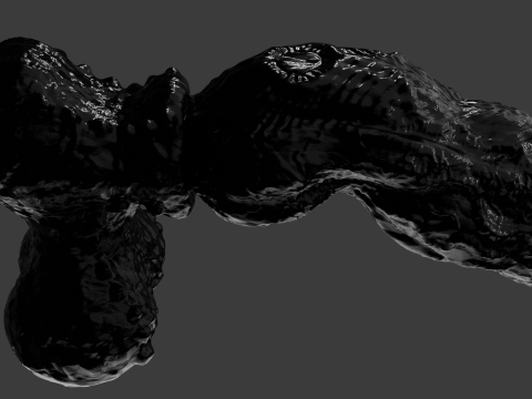 Symbiotic Penis Sextoy Rigged Modèle 3D