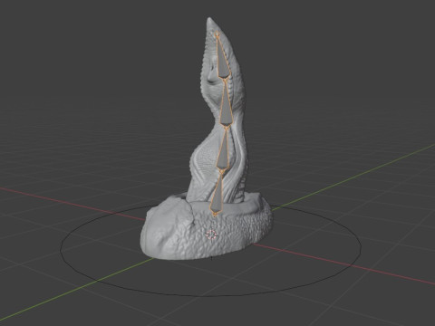 Velociraptor Penis Sextoy Rigged 3D Model