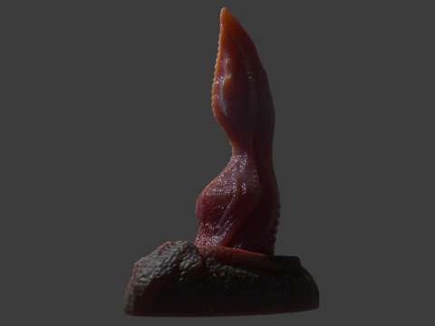 Velociraptor Penis Sextoy Rigged 3D Model