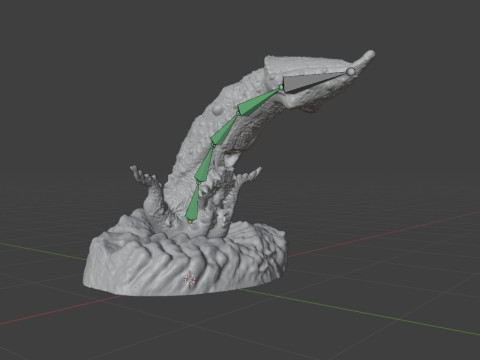 Kogran Fantasy Monster Penis Sextoy Rigged Modelo 3D
