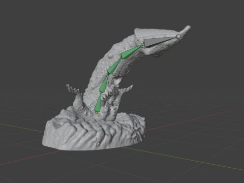 Kogran Fantasy Monster Penis Sextoy Rigged 3D Model