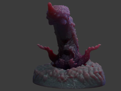 Kogran Fantasy Monster Penis Sextoy Rigged 3D Model