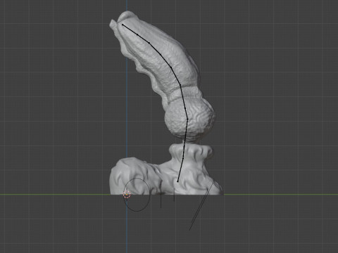 Krugish Monster Dog Penis Sextoy Rigged Modelo 3D