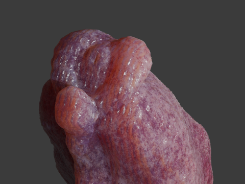 Krugish Monster Dog Penis Sextoy Rigged Modelo 3D