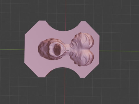 Print Ready Krugish Monster Dog Penis Sextoy Mold 3D-Modell