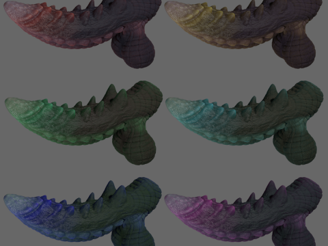 Frillorazx Dragon Penis Sextoy Rigged Model 3D