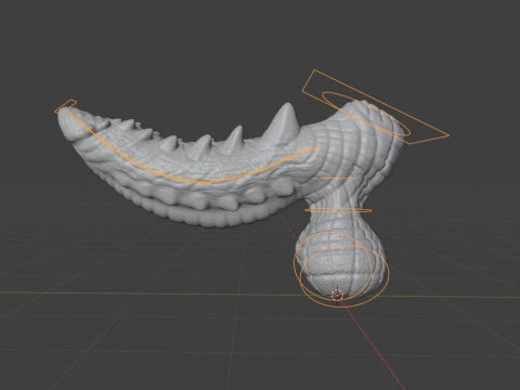 Frillorazx Dragon Penis Sextoy Rigged Model 3D