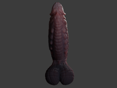 Frillorazx Dragon Penis Sextoy Rigged Model 3D