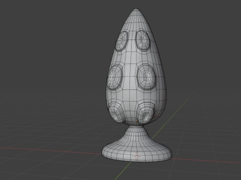 Tentacle Plug Lowpoly Sextoy Modelo 3D